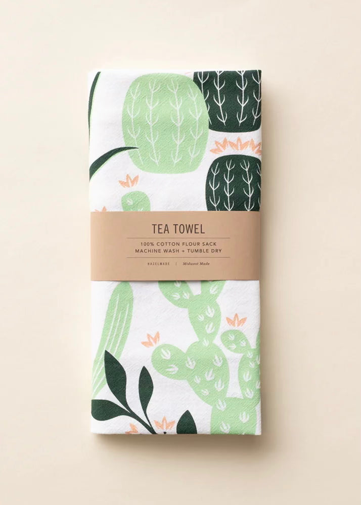Hazelmade | Cactus Tea Towel