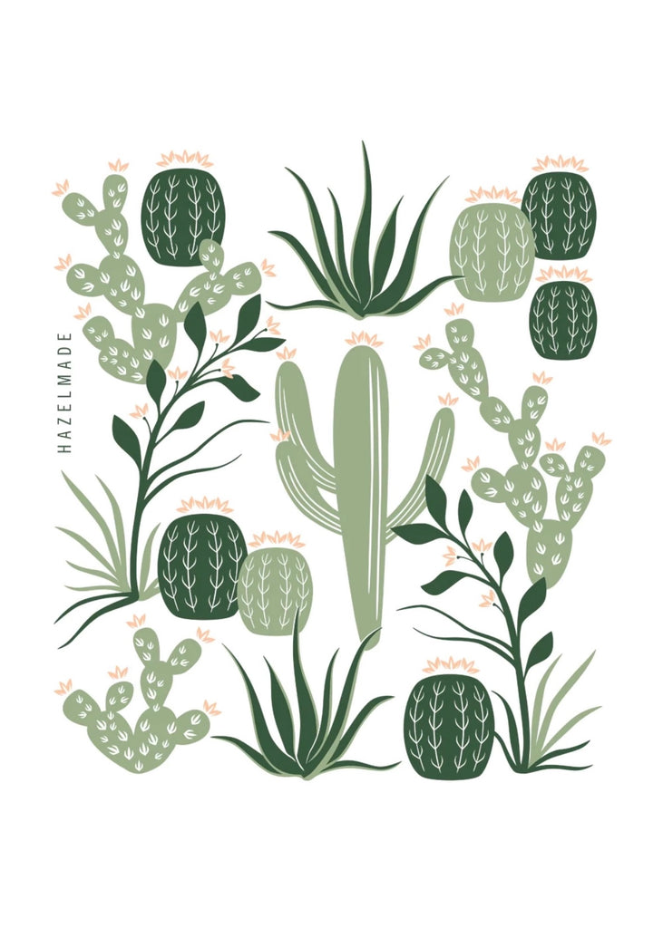 Hazelmade | Cactus Tea Towel
