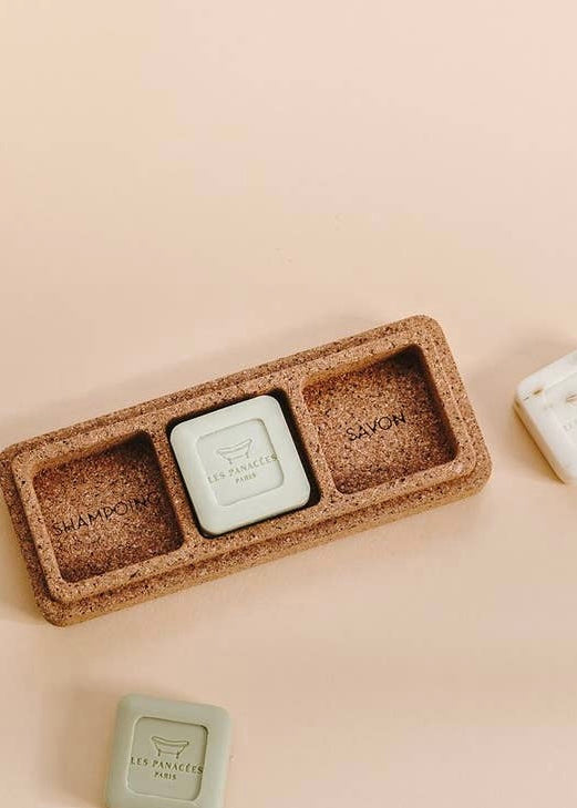 Les Panacées | Cork Travel Case - Triple