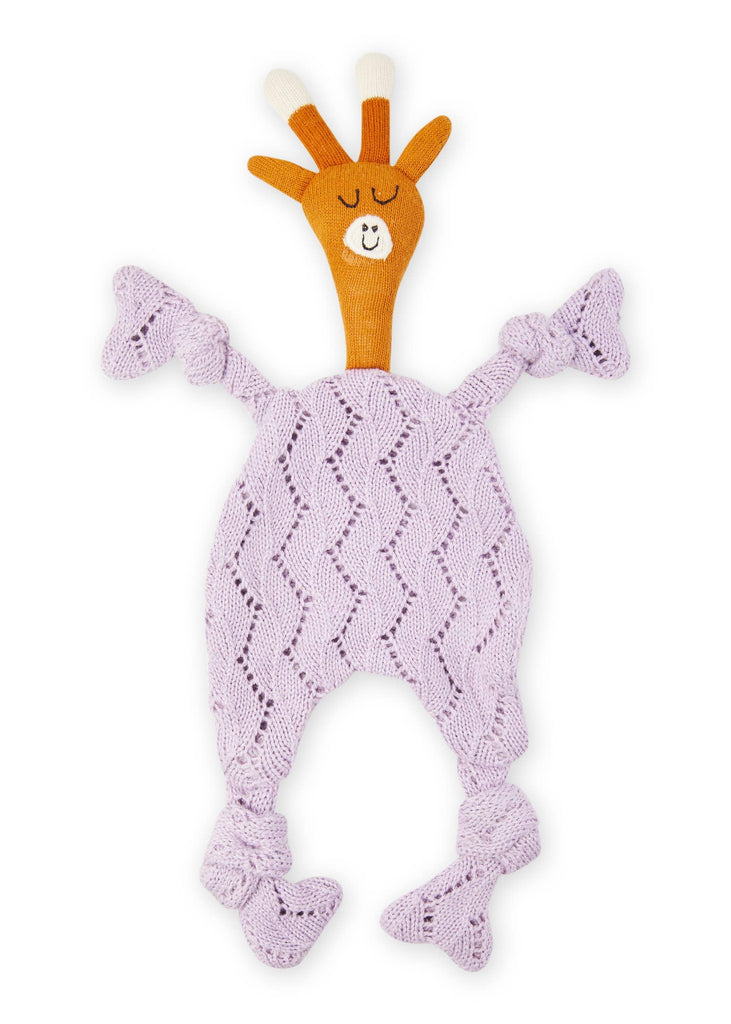Sophie Home | Cuddle Cloth - Giraffe Textured Lilac