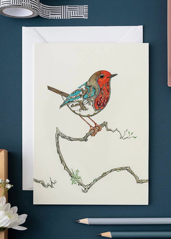 The DM Collection | Robin in the Snow Card