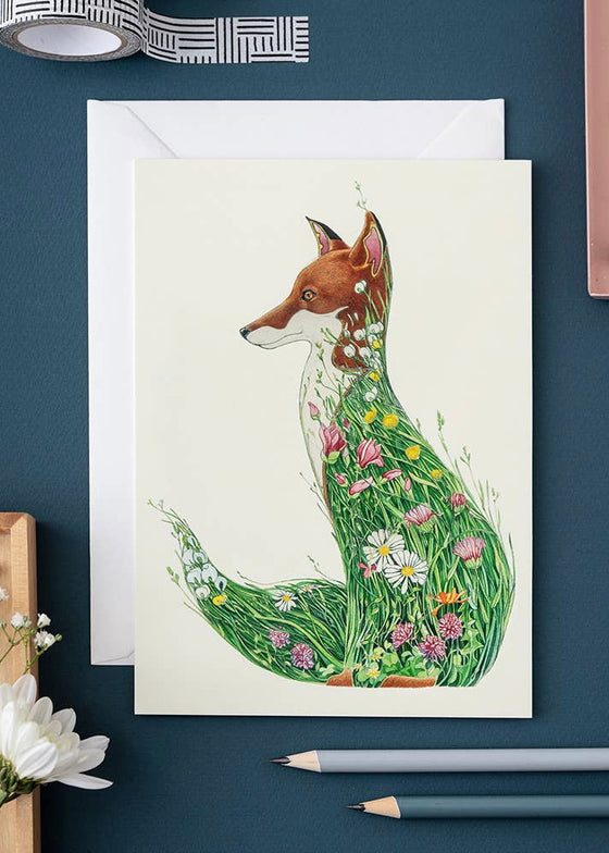 The DM Collection | Fox in a Meadow Card