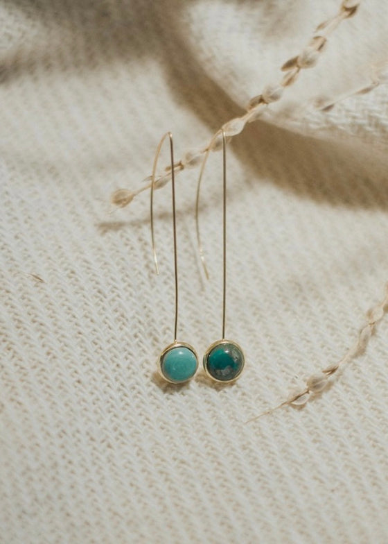 commonform | Turquoise Anther Earrings