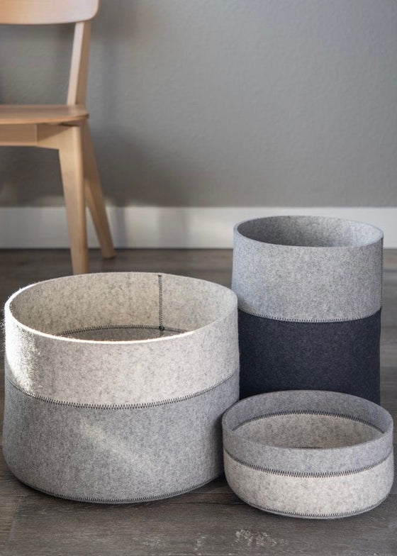 graf lantz | Jaunt Large Low Felt Bin