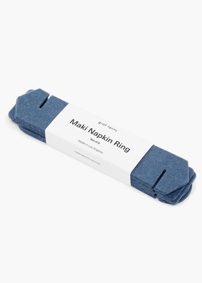 graf lantz | Maki Napkin Ring Set of 6
