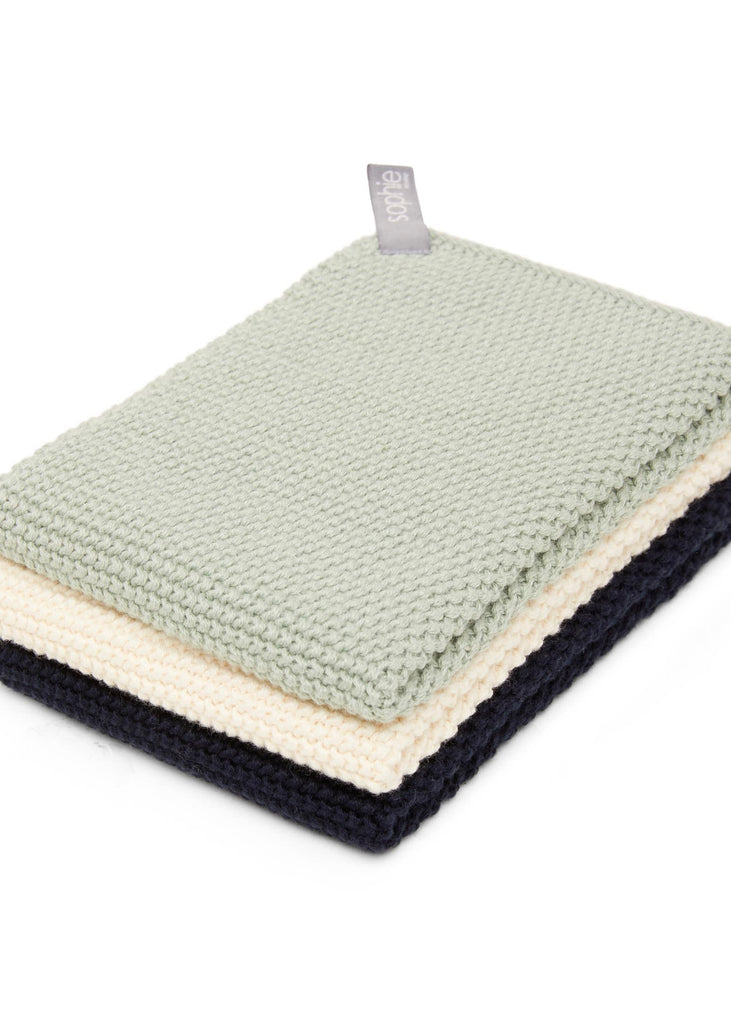 Sophie Home | Cotton Knit Dishcloths - Mint Mix