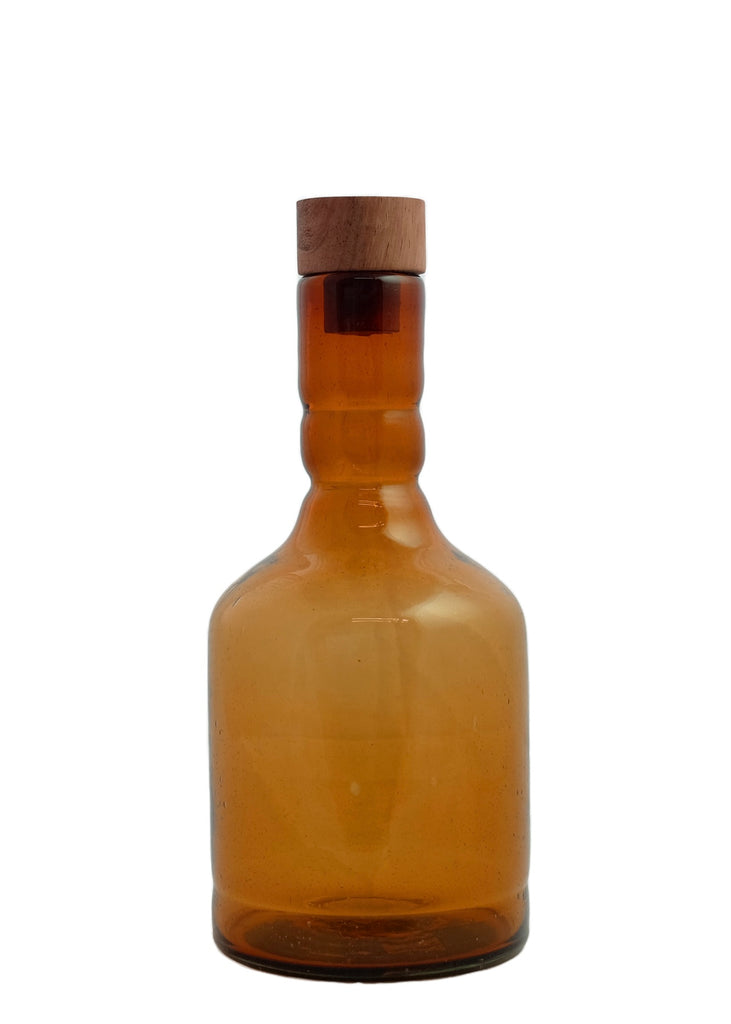 Amber Decanter Bottle