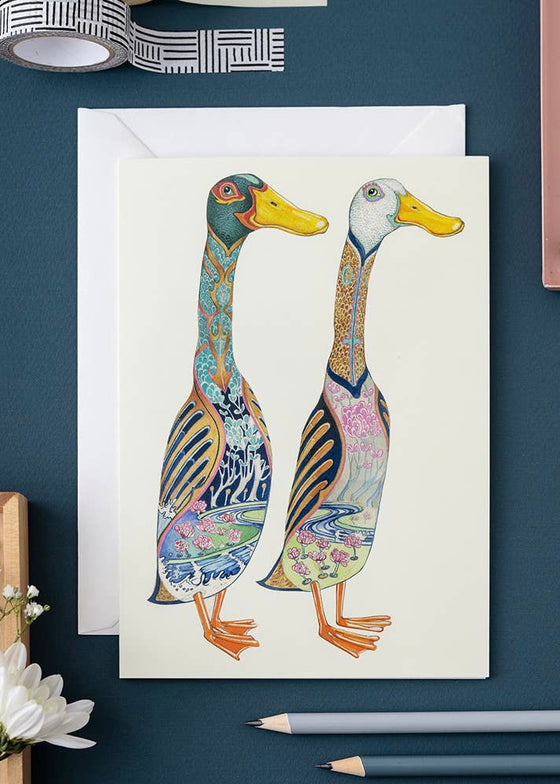 The DM Collection | Runner Ducks Card