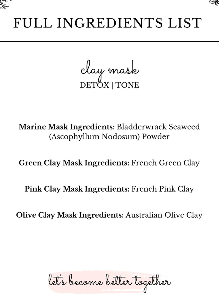janegee | Olive Clay Mask