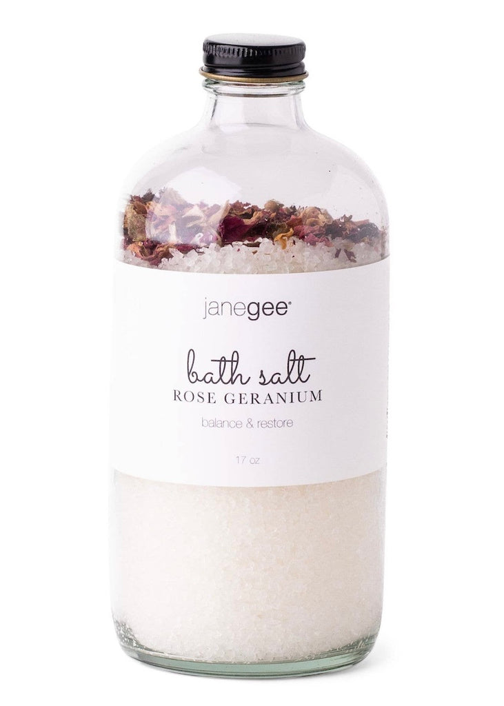 janegee | Rose Geranium Bath Salt