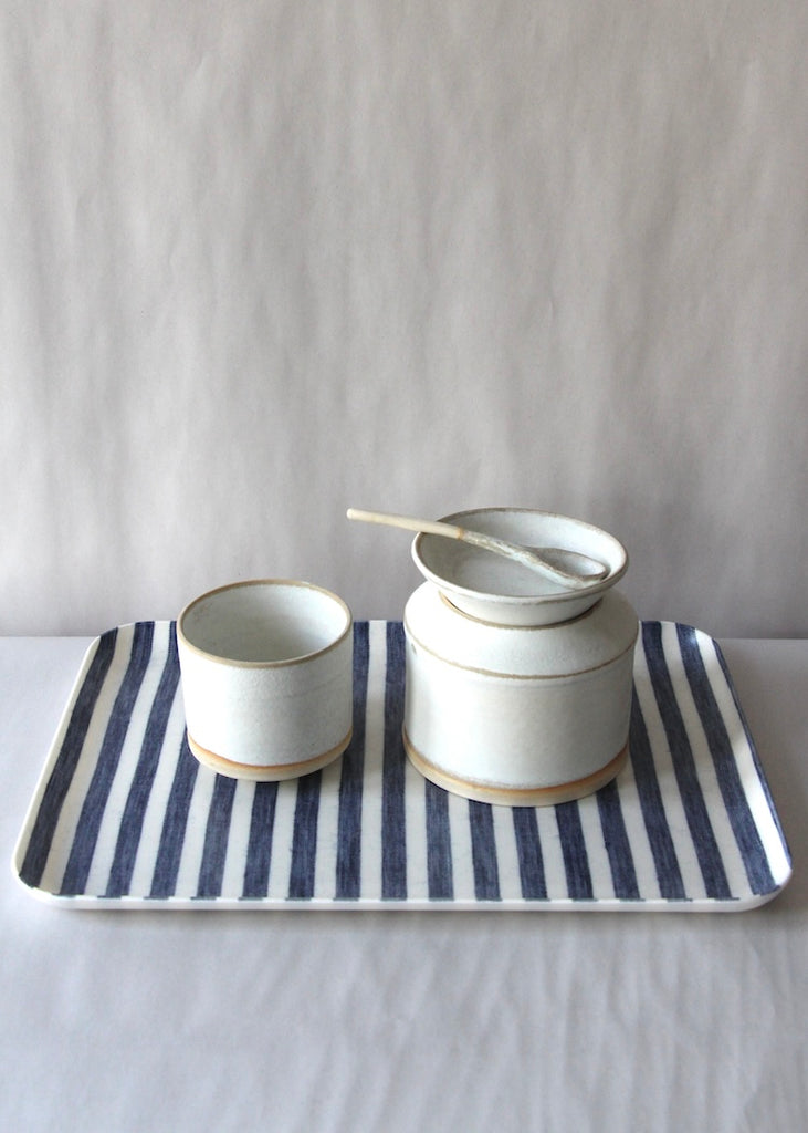 Linen Coated Tray | Jesse Check Medium