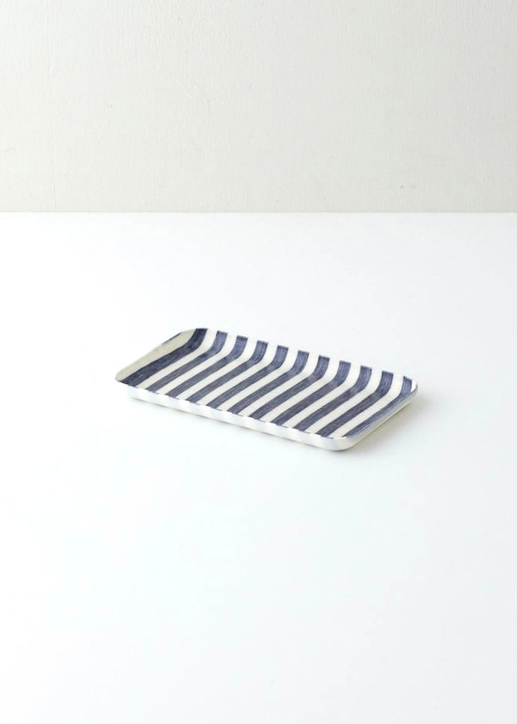 Linen Coated Tray | Jesse Check Small