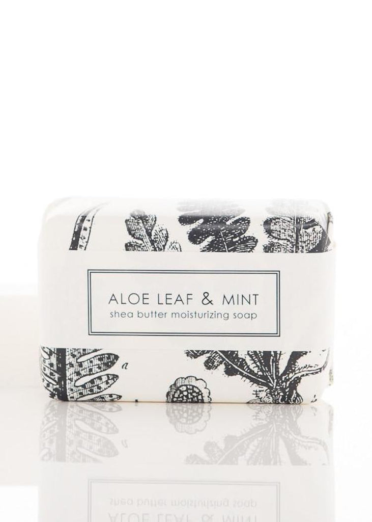 Formulary 55 | Shea Butter Soap | Aloe Leaf & Mint Bath Bar