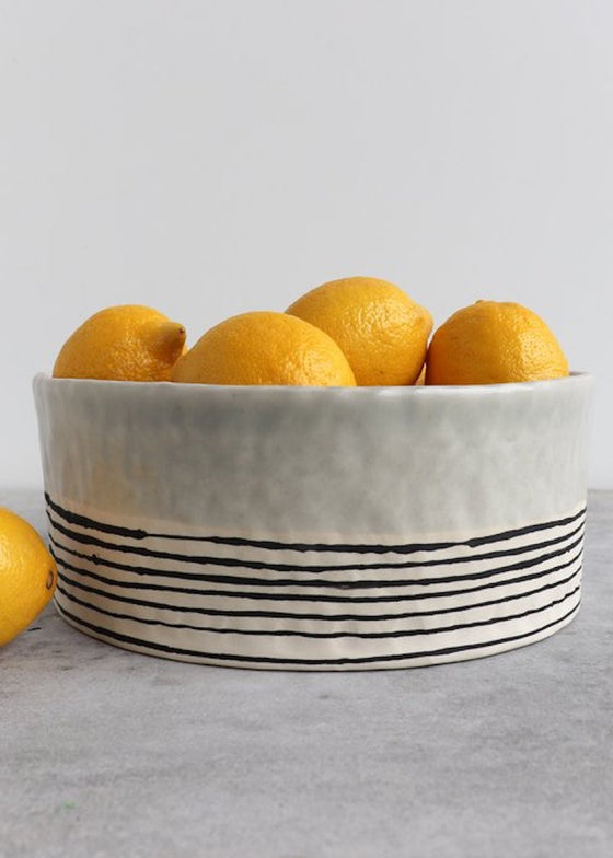 Elizabeth Benotti Ceramics | Serving Bowl | Seafoam