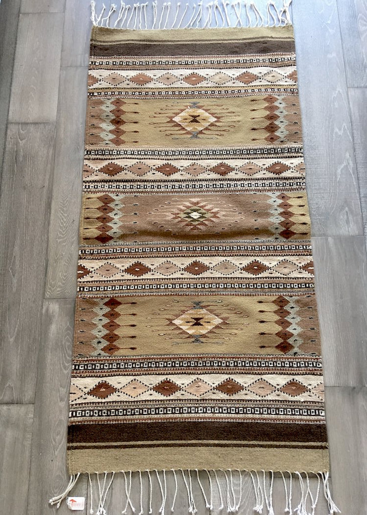 Neutral Sheep's Wool Rug | 4.8' x 2'