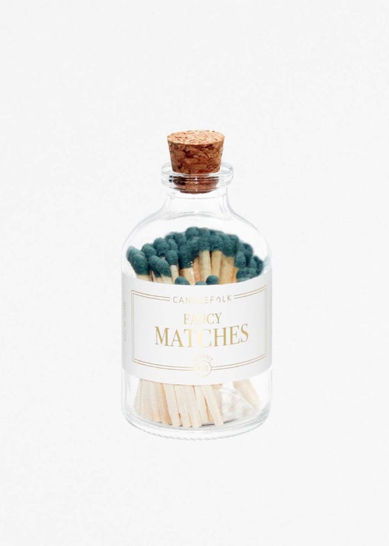 Candlefolk | Slate Green Apothecary Matches