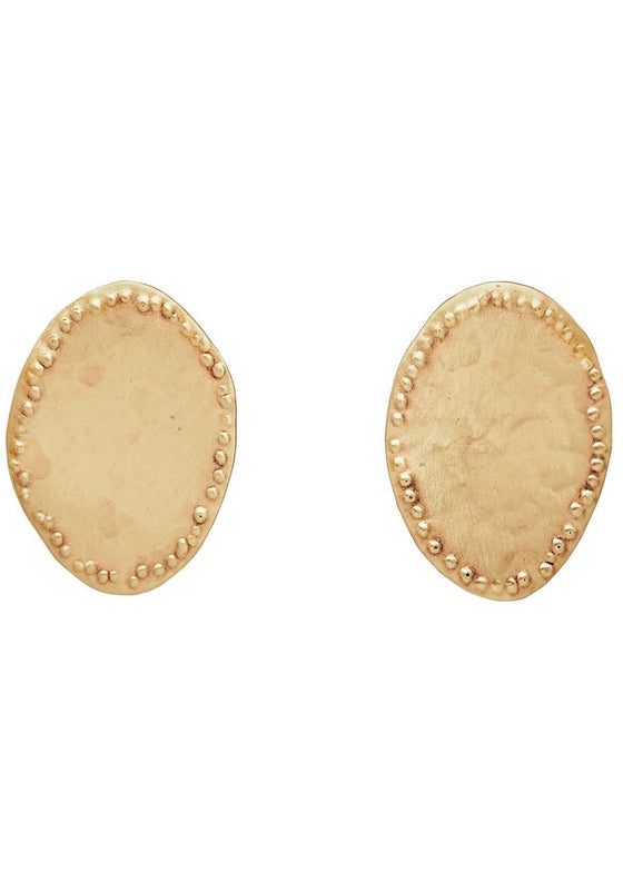 Julie Cohn Design | Discus Bronze Earring