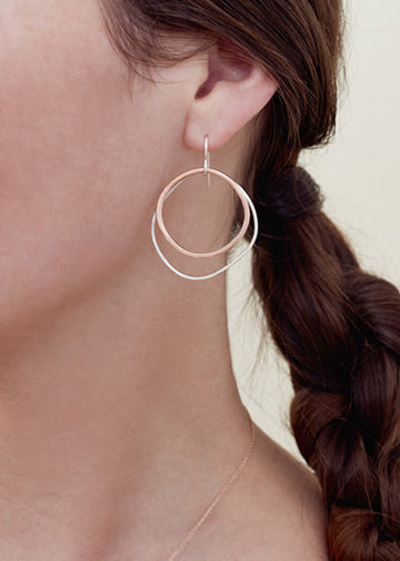 Colleen Mauer | Double Rounded Earrings