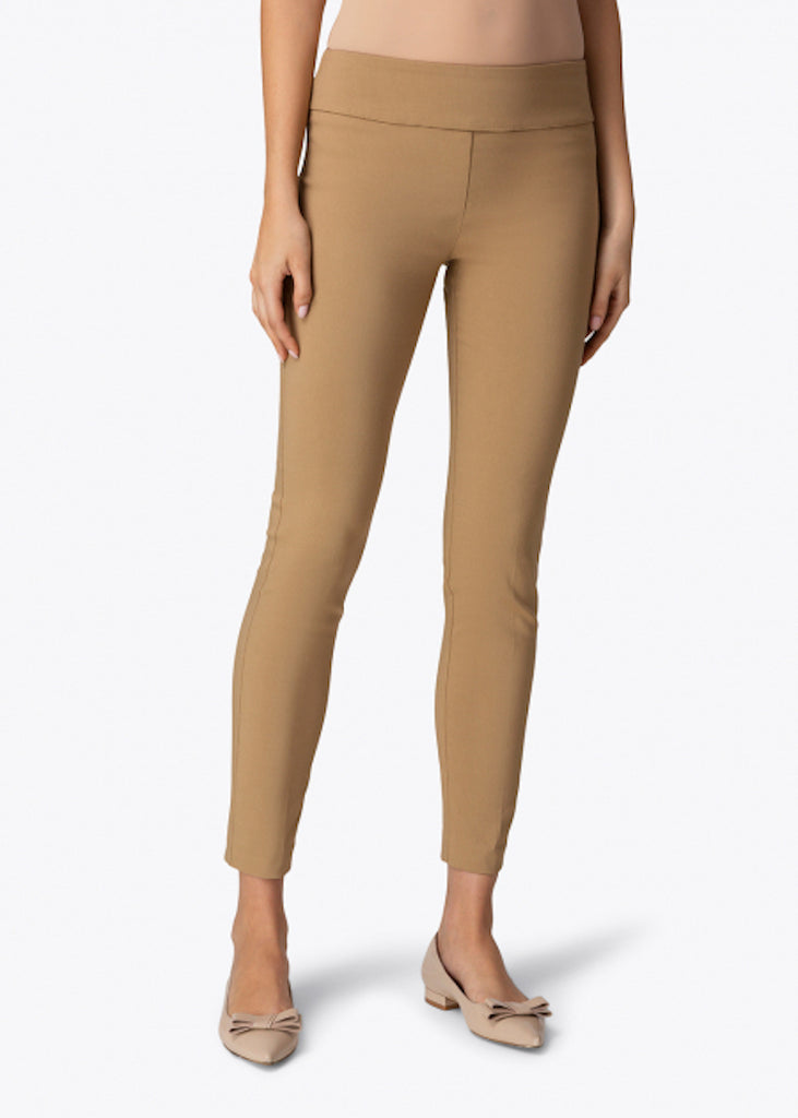 Elliott Lauren | Classic Pant Pull-On Ankle Pant | Latte