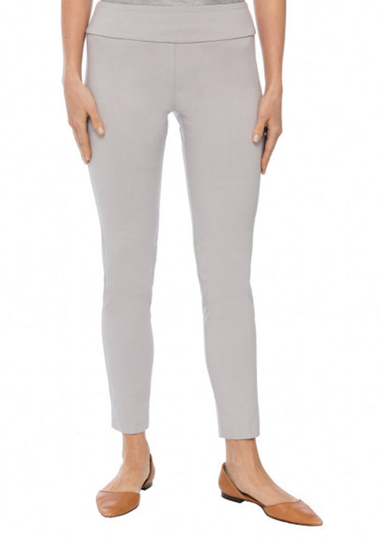 Elliott Lauren | Classic Pant Pull-On Ankle Pant | Silver