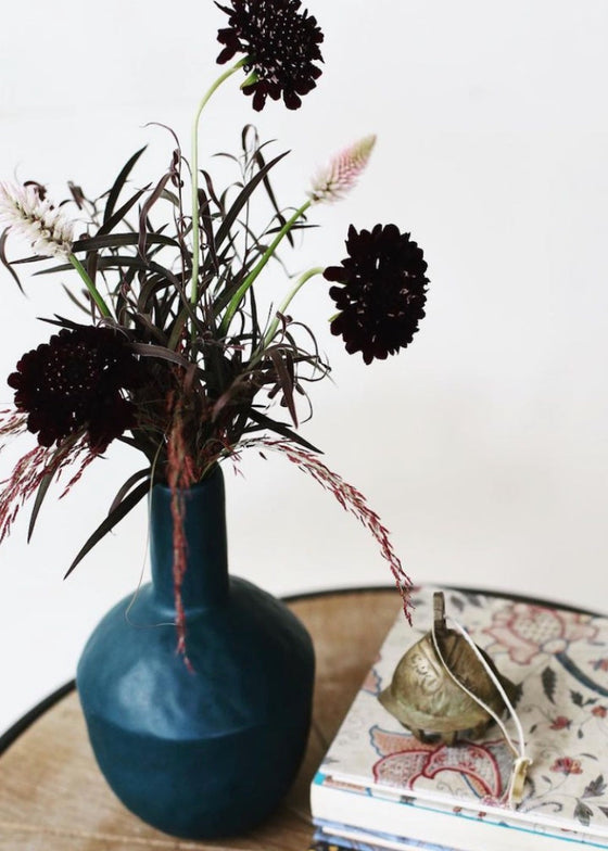 Elizabeth Benotti | Ebb + Flow Vase Series 2 | Deep Ocean