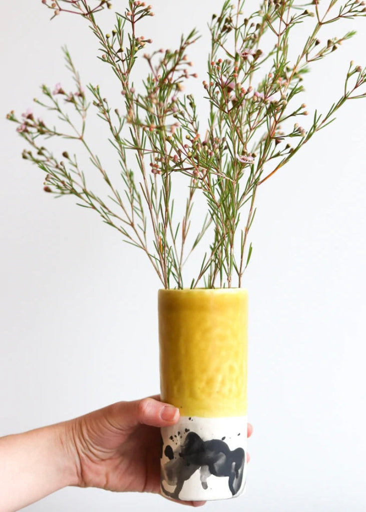 Elizabeth Benotti | Pinched Splatter Tumbler | Daybreak