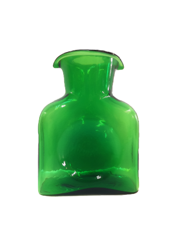 Blenko Glass Co. | Mini Water Bottle Emerald