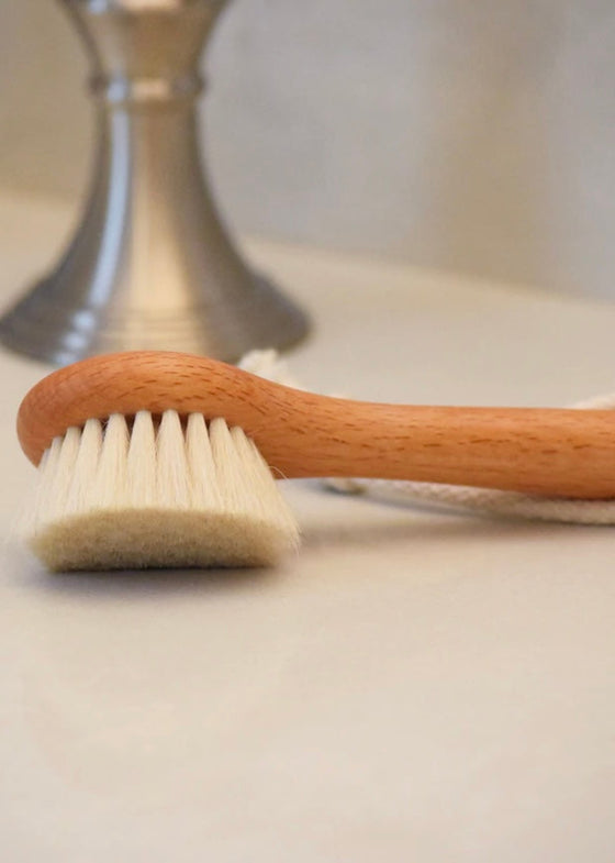Goat Hair Face Brush