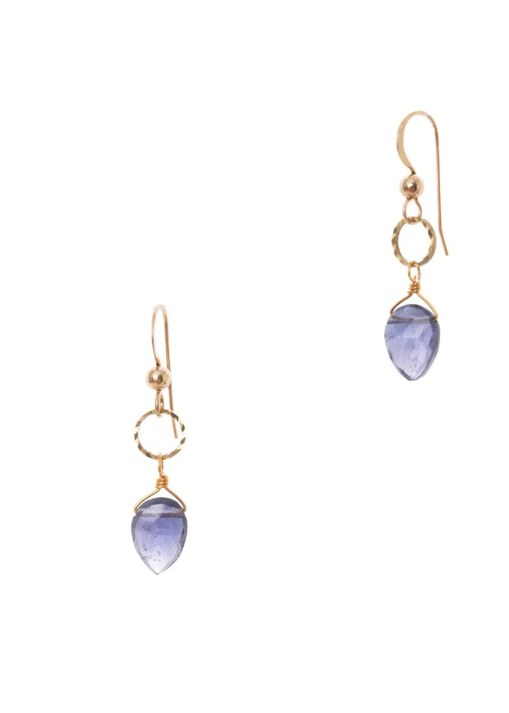 Hailey Gerrits | Bia Earrings | Iolite