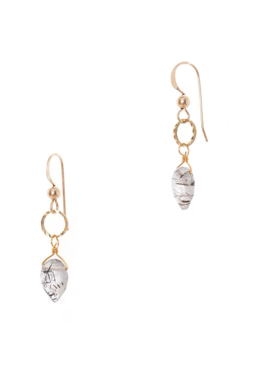 Hailey Gerrits | Bia Earrings | Quartz