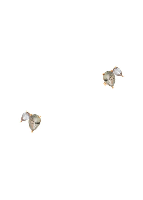 Hailey Gerrits | Delmont Earrings | Prehnite