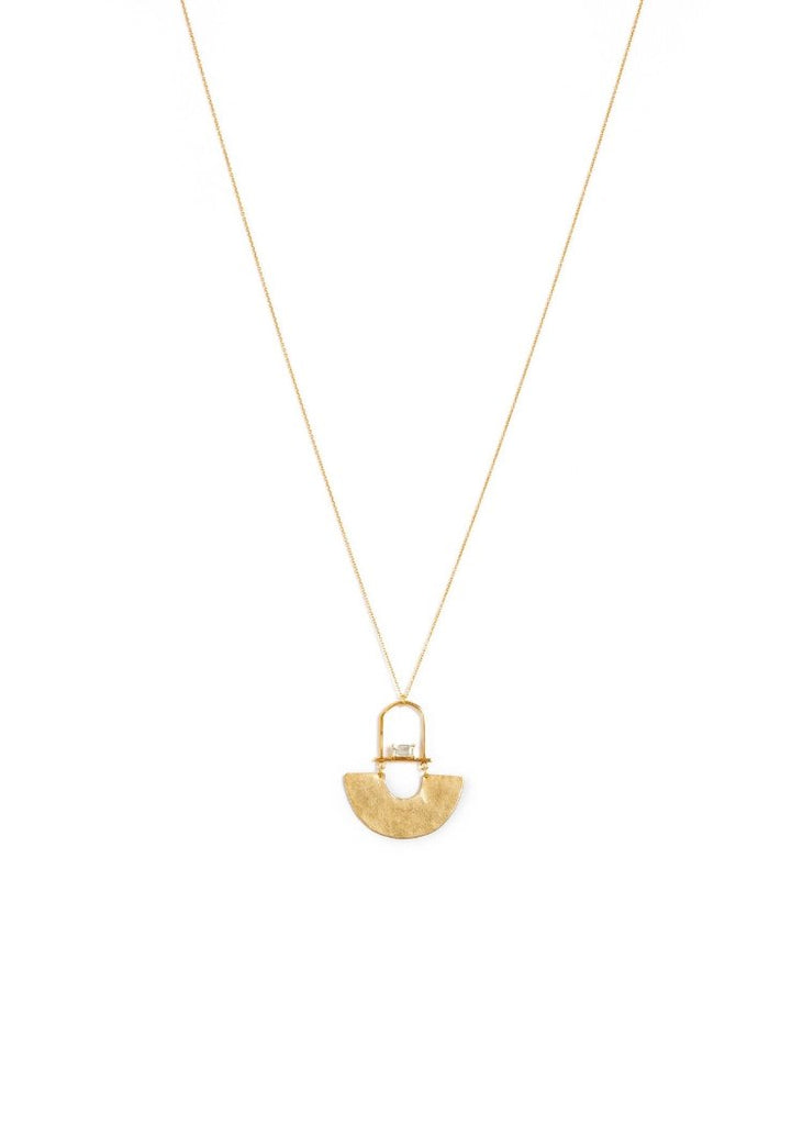 Hailey Gerrits | Flavia Necklace Green Amethyst