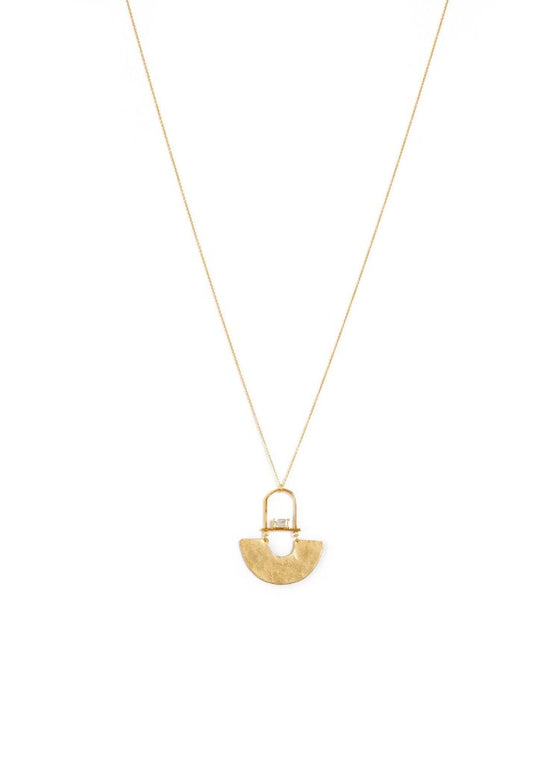 Hailey Gerrits | Flavia Necklace Green Amethyst