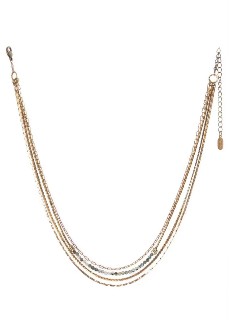 Hailey Gerrits | Odina Necklace | Prehnite