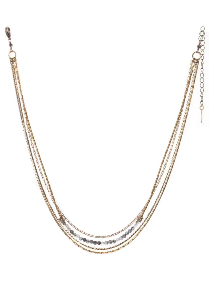 Hailey Gerrits | Odina Necklace | Quartz