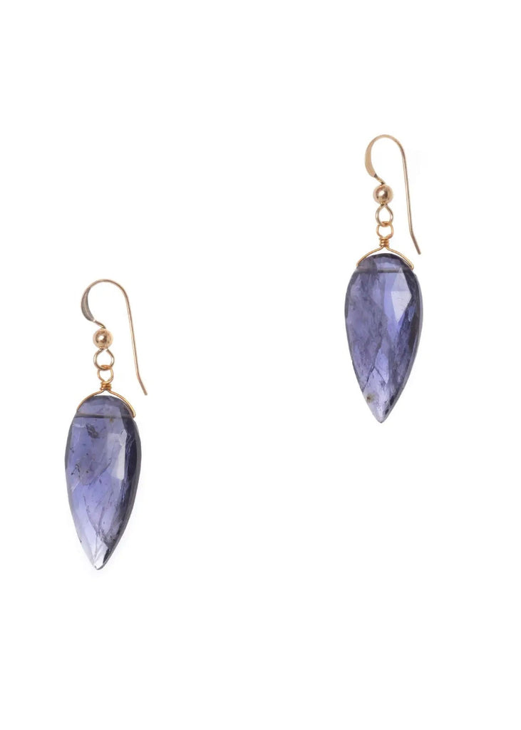 Hailey Gerrits | XL Bia Earrings | Iolite