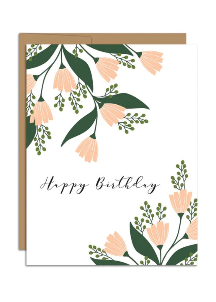 Hazelmade | "Happy Birthday" Tea Tin Bouquet Card
