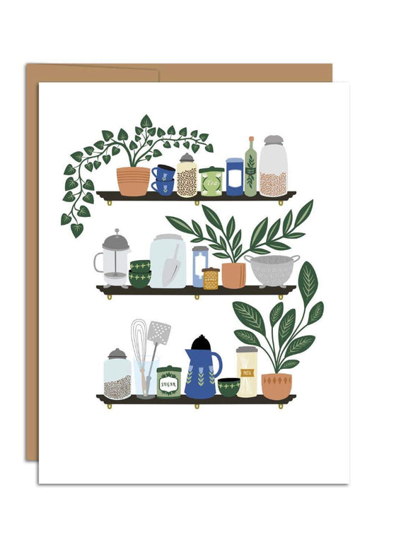Hazelmade | Kitchen Shelf Card