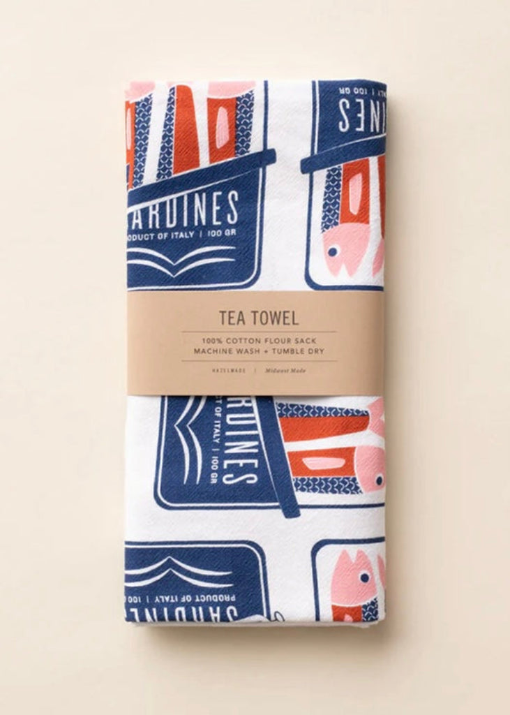 Hazelmade | Kitchen Towel Sardines