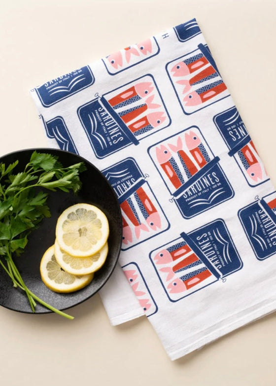 Hazelmade | Kitchen Towel Sardines