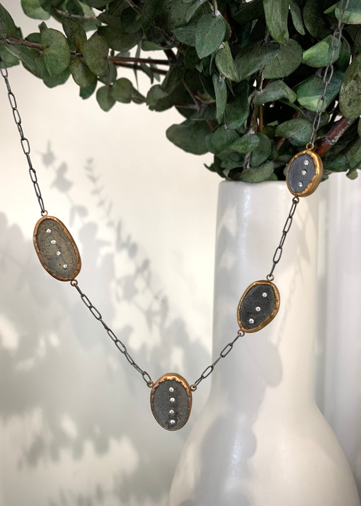 Jessica Weiss | 4 Slate Necklace