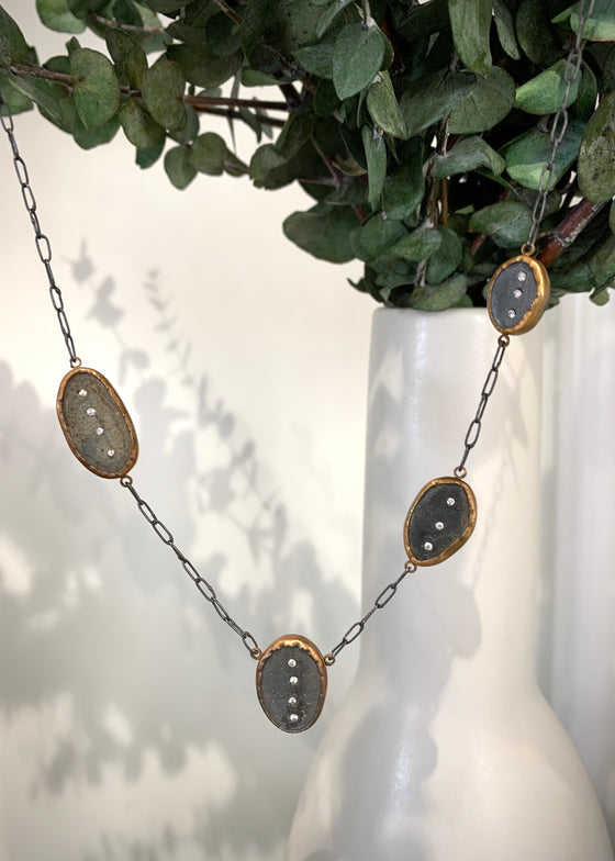 Jessica Weiss | 4 Slate Necklace