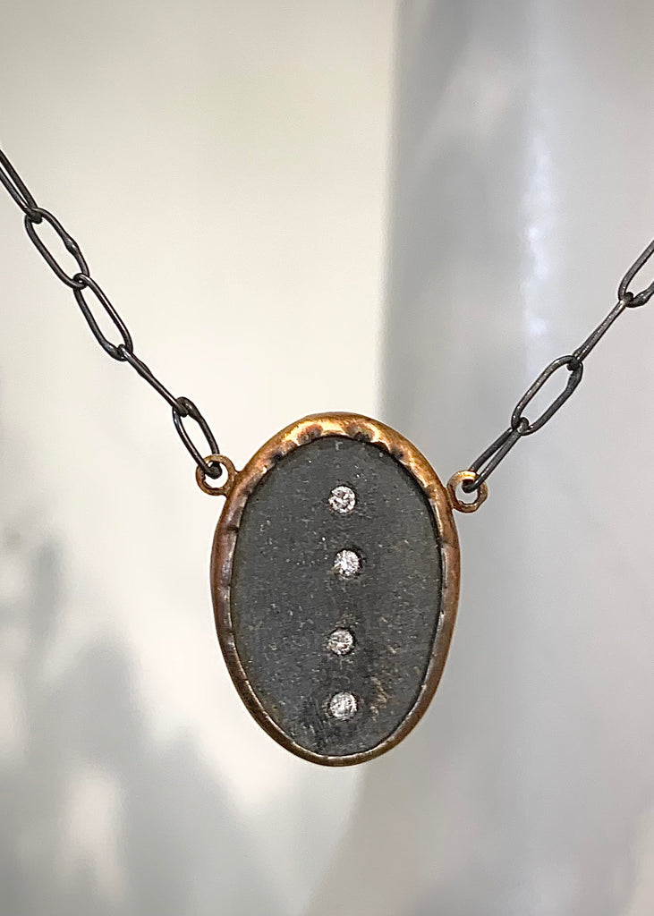 Jessica Weiss | 4 Slate Necklace