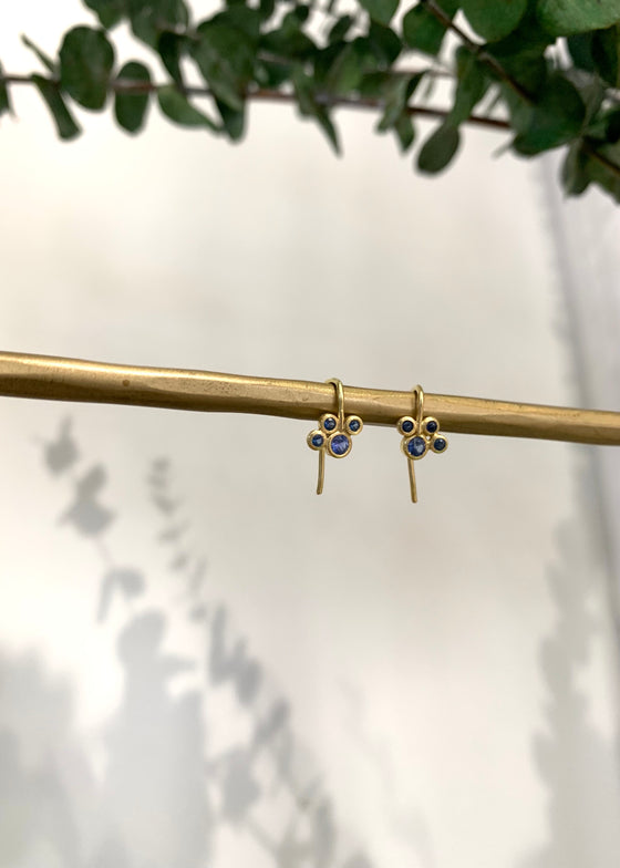 Jessica Weiss | Sapphire Cluster Earrings