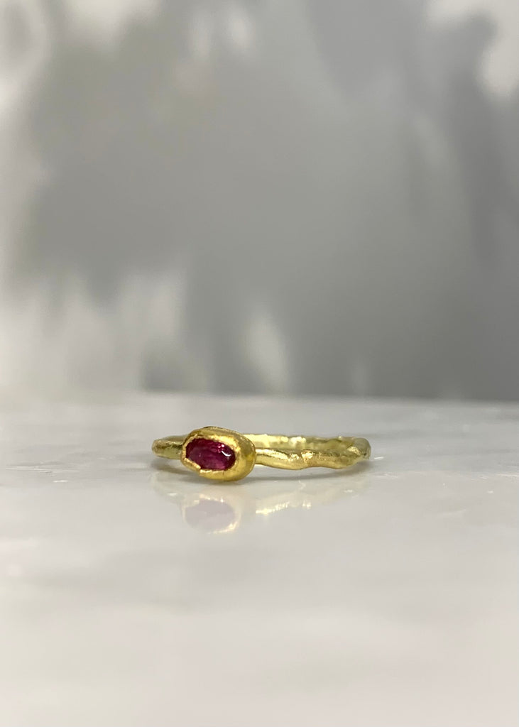 Jessica Weiss | Pink Sapphire Stack Ring