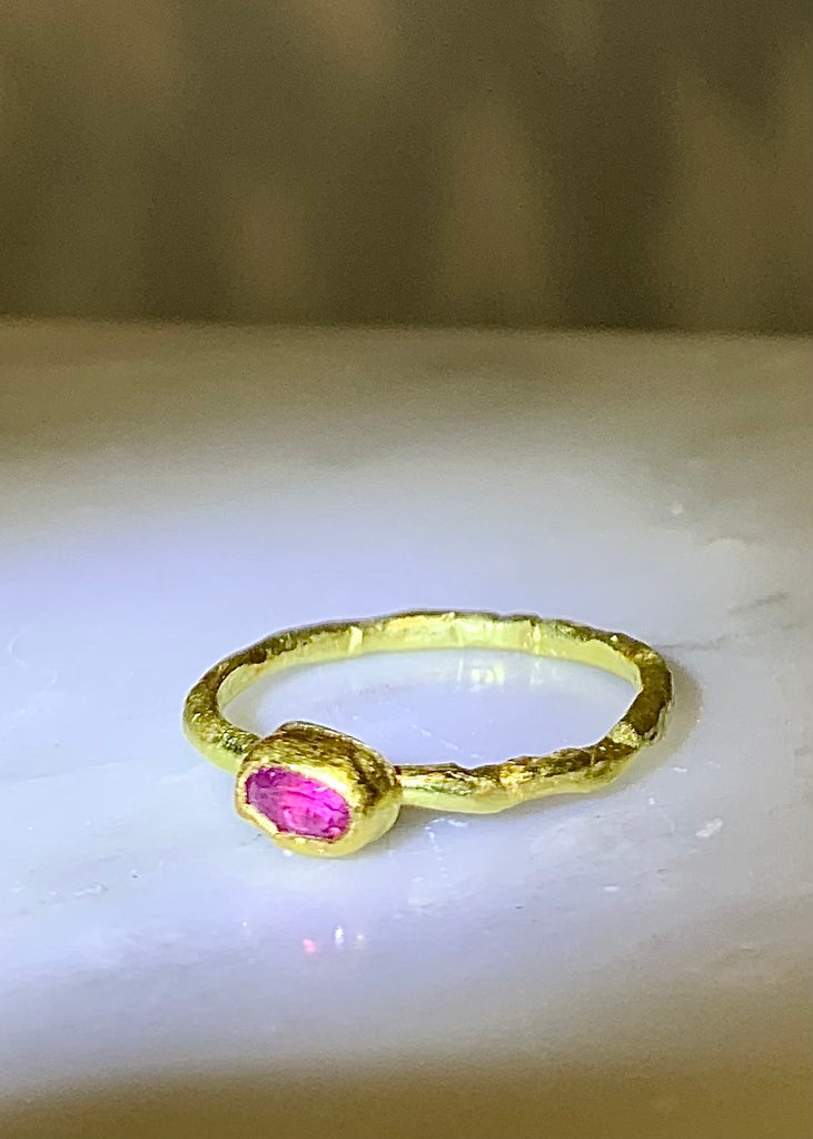 Jessica Weiss | Pink Sapphire Stack Ring