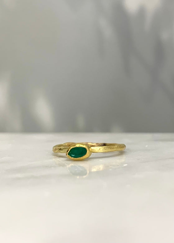 Jessica Weiss | Emerald Stack Ring