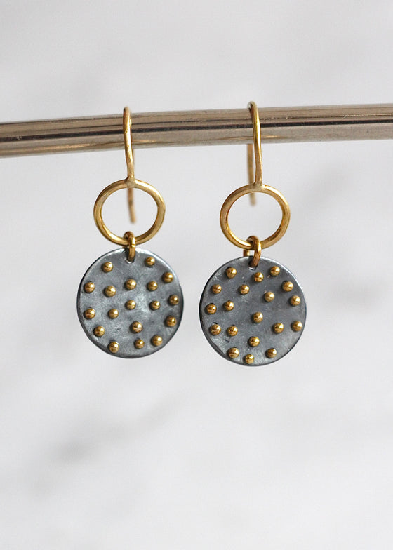 Nikki Nation | Dotted Double Circle Earrings