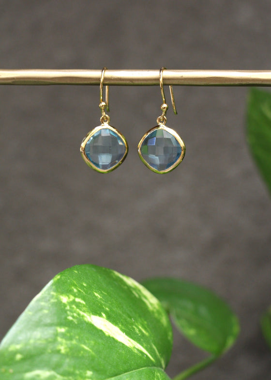 Stephen Estelle | Blue Topaz Earrings