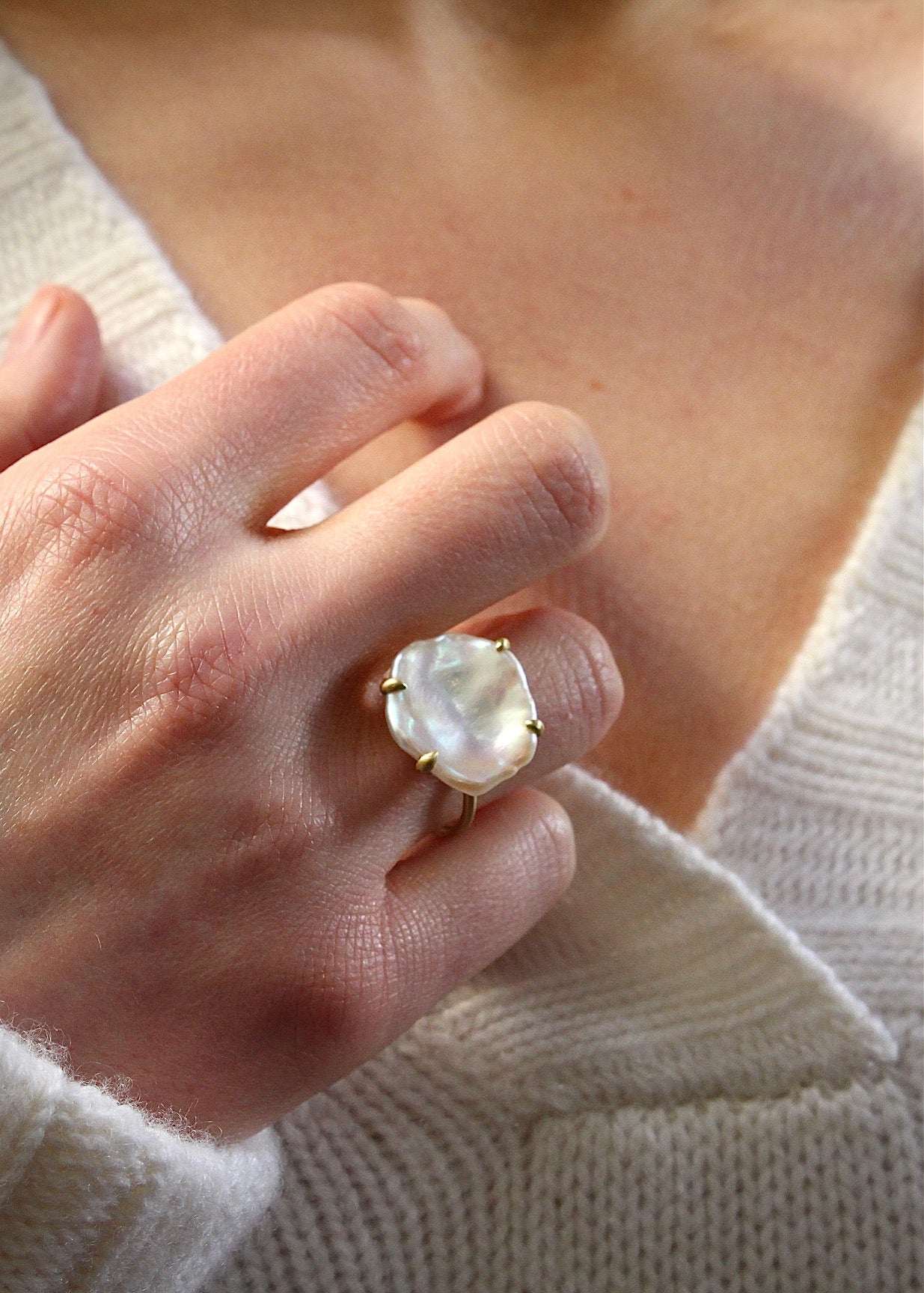 Freshwater Pearl Ring